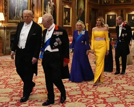 The Royal Family Present Grand Welcome During Protests; Jimmy Kimmel Taken Off Air Over Charlie Kirk Remarks