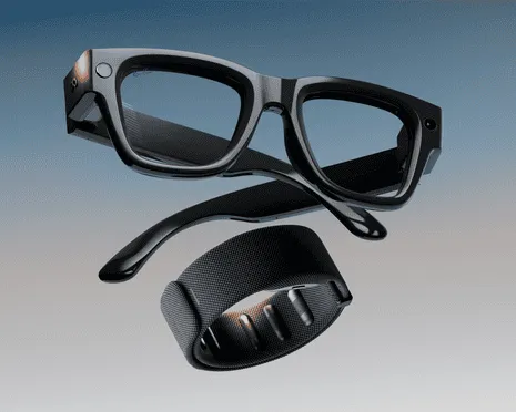 The Tech Giant Introduces Pioneering Smart Eyewear Glasses with Integrated Augmented Reality Screen