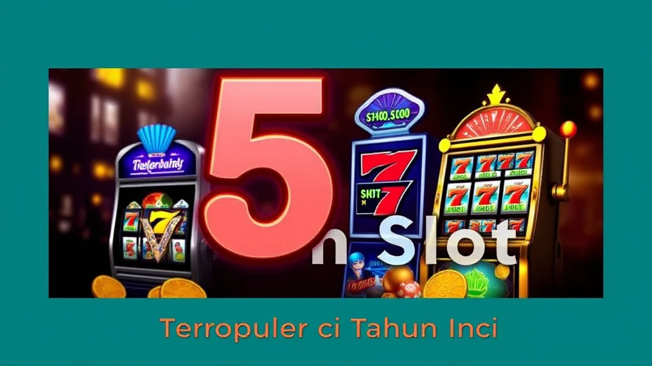 Berikut 5 Mesin Slot Terpopuler di Kasino Tahun Ini