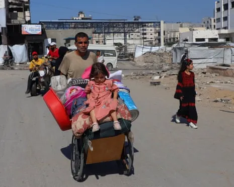 Escaping away from Death to Death: Gaza Inhabitants Grapple with Heart-Wrenching Dilemma