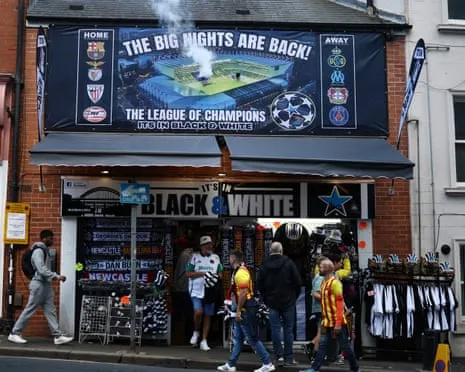 Newcastle Face Barca in European Clash